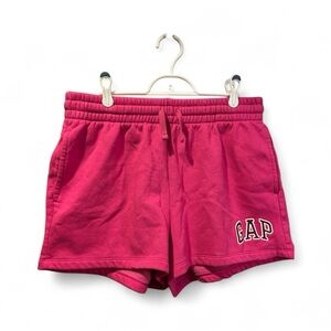 Pink GAP fleece athletic lounge shorts Large